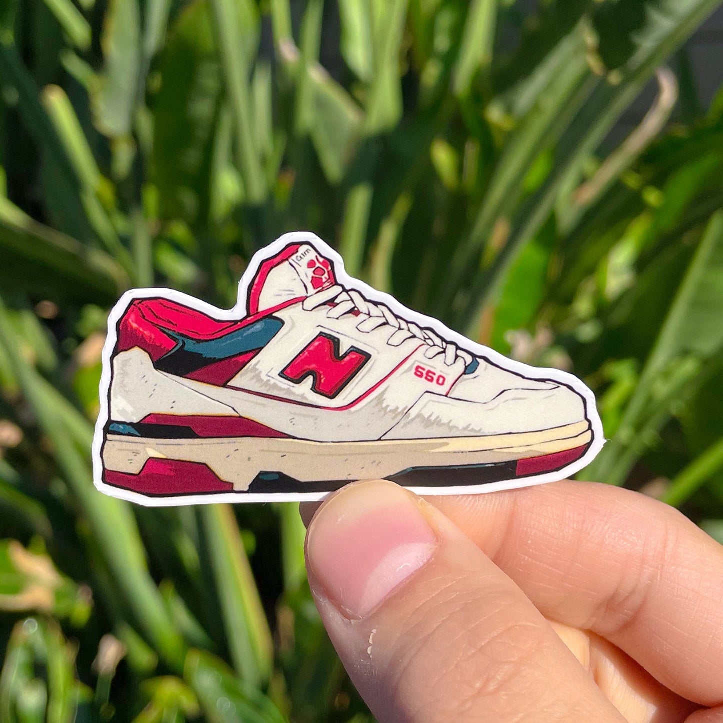 New Balance Aime Leon Dore x 550 sticker