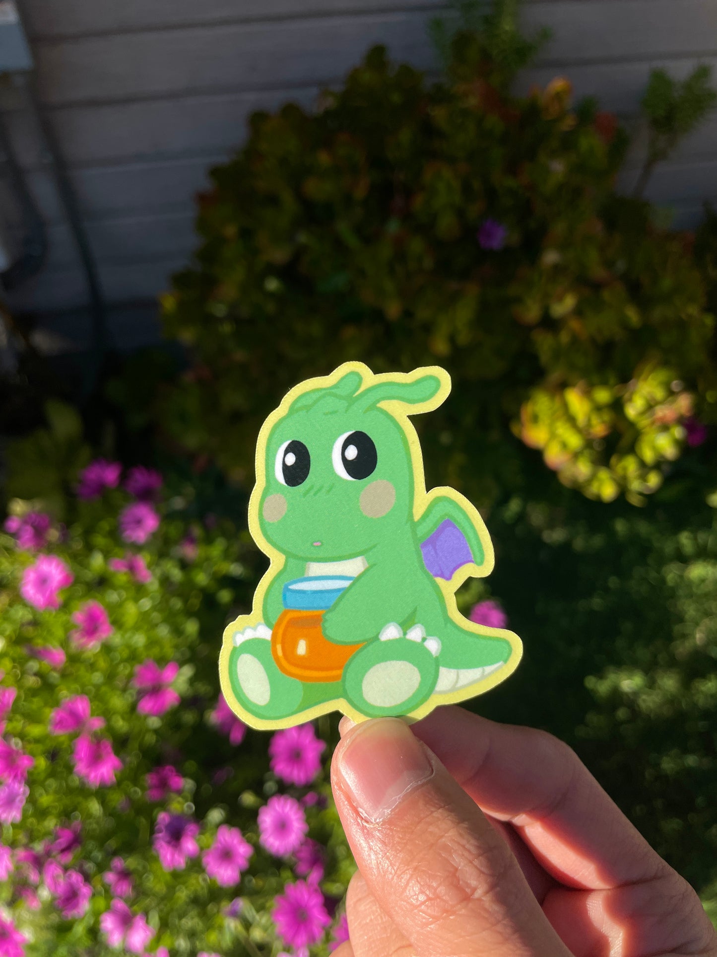 Chibi Dragonite sticker