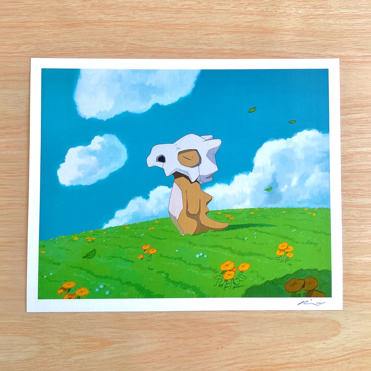 Cubone art print