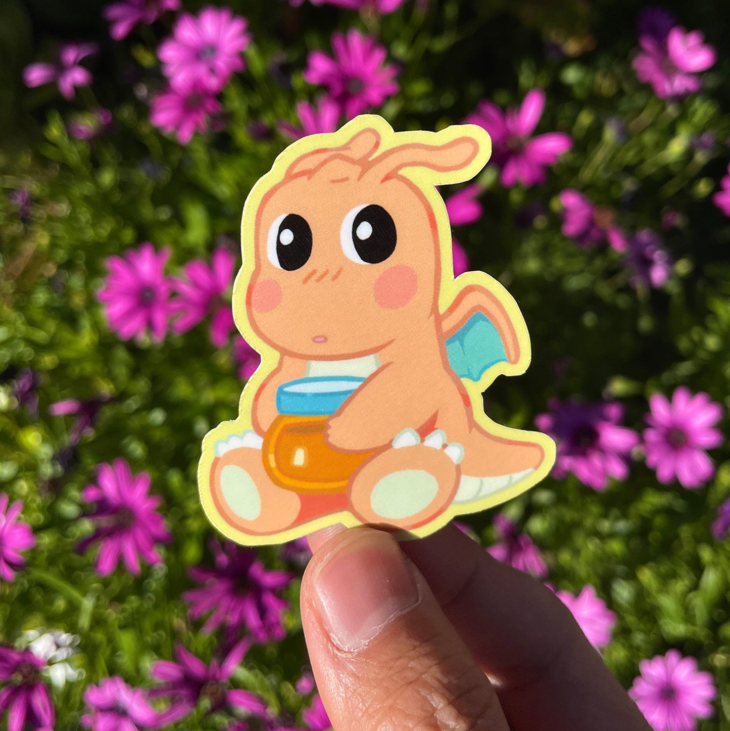 Chibi Dragonite sticker